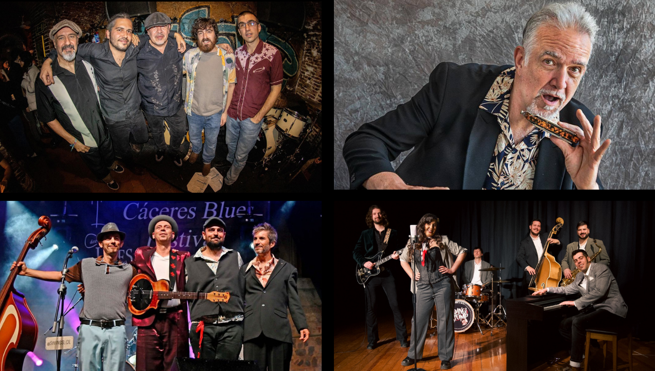 SELECCIONADAS LAS CUATRO BANDAS QUE COMPETIRÁN EN EL VOLOTEA BLUES CHALLENGE